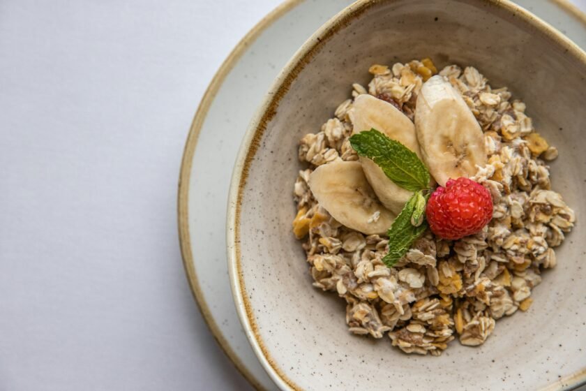 high fiber high protein breakfast